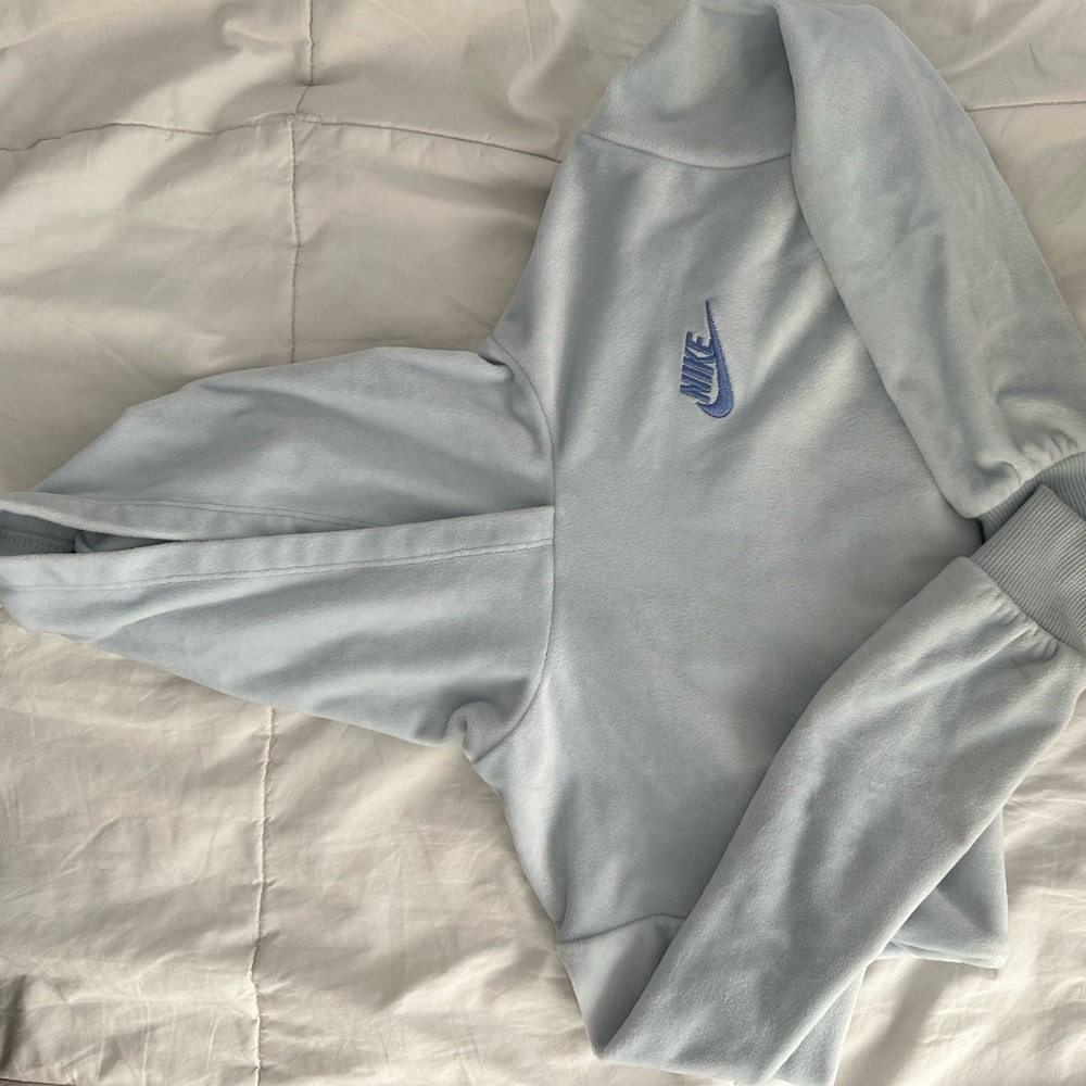 Nike Sky Blue Fleece Hoodie